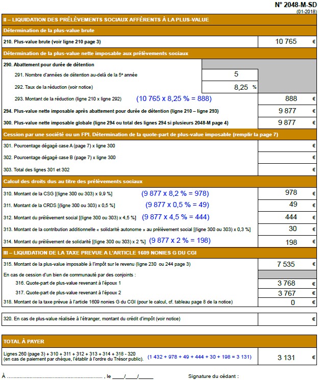 Comment remplir sa déclaration de plus-values ? Imposition plus value